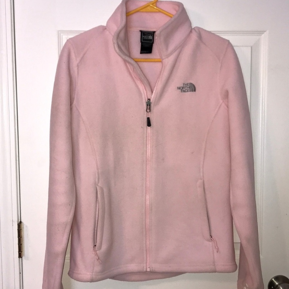 The North Face Pink Fleece Jacket/Coat